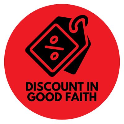 Discount in Good Faith