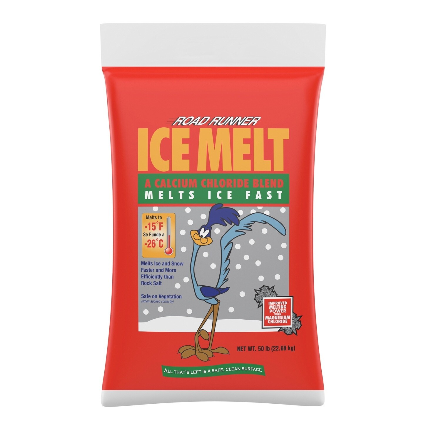 00022 50# BAG ROAD RUNNER ICE MELTER