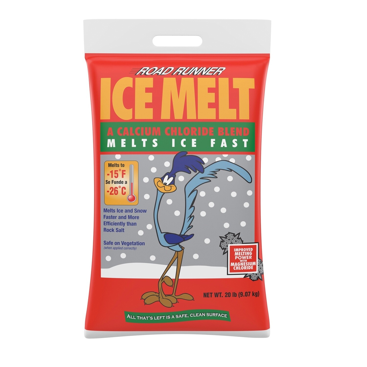 00020 20# BAG ROAD RUNNER ICE MELTER