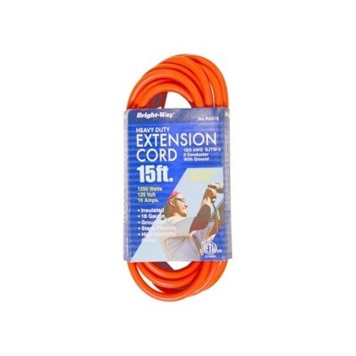 Heavy Duty 15 ft. Extension Cord