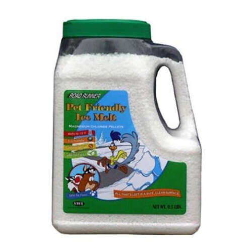 PET-FRIENDLY ICE MELTER, 9 LB, -15 DEG F, MAGNESIUM CHLORIDE