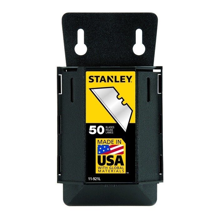11-921L STANLEY UTILITY BLADES 50 PACK