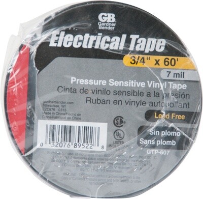 GTP-607 TAPE ELECTRICAL 3/4 X 60