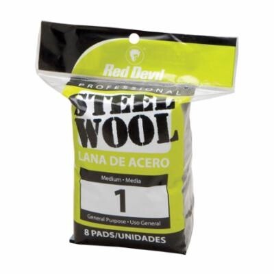 0324 #1 MEDIUM STEEL WOOL 8PK