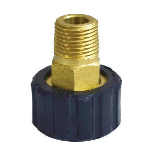 SCREW COUPLING M22F TO 3/8&quot; MALE NPT 6-7026