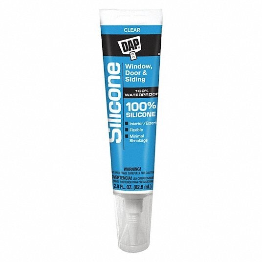 00753 SILICONE SEALANT 2.8 OZ CLEAR