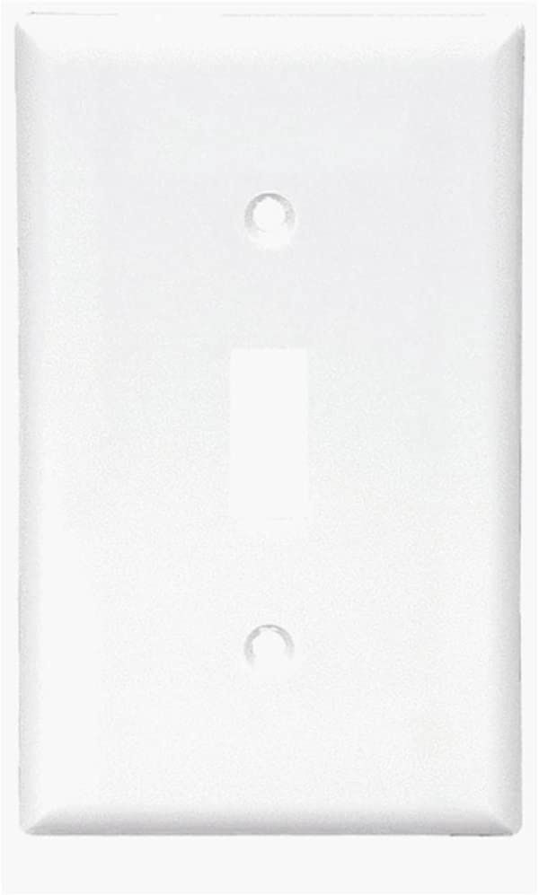 5134W-SP-L(5134W-SP)1 GANG SWITCH PLATE WHITE