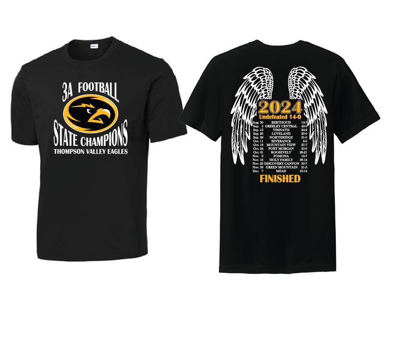 TVHS 2024 State Championship - Short Sleeve - Black