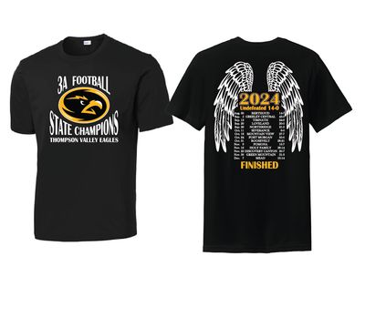 TVHS 2024 State Championship - Short Sleeve - Black