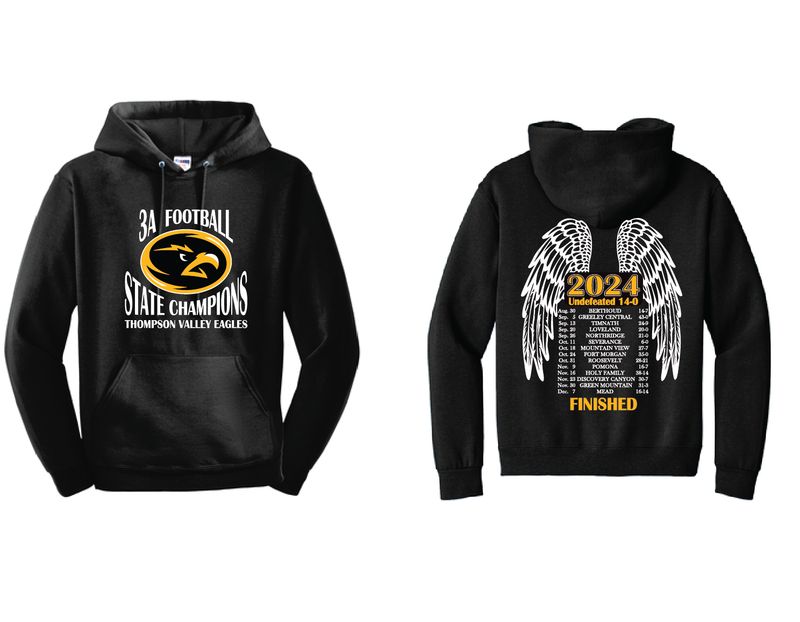 TVHS 2024 State Championship - Hoodie - Black