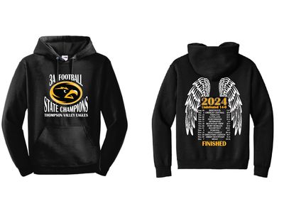 TVHS 2024 State Championship - Hoodie - Black