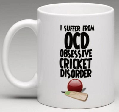 OCD Obsessive Cricket Disorder- Ceramic Mug