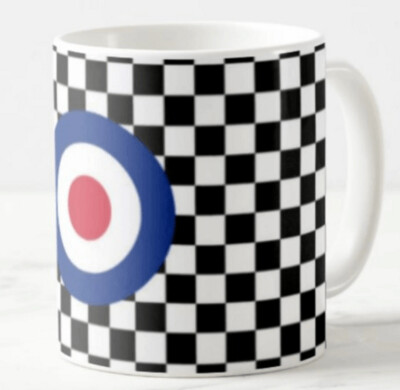 MOD Chequered  Mug - Ceramic Mug