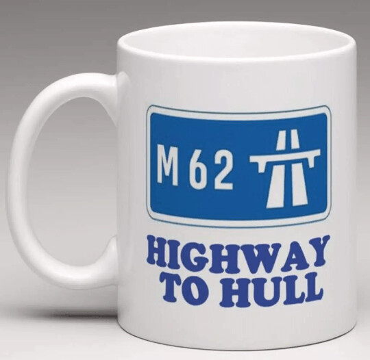 M62 Highway to Hull - Ceramic Mug