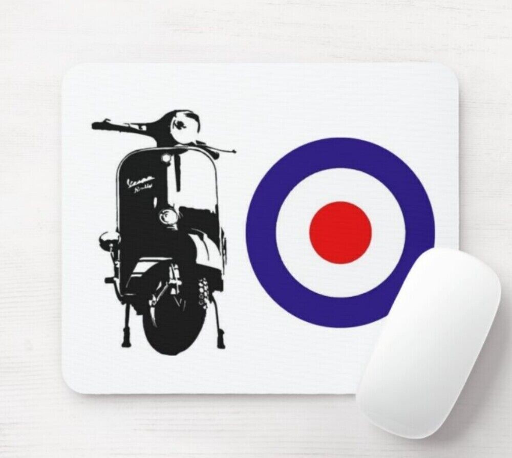 Mods Scooter Target- Computer Mousemat