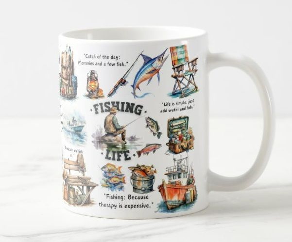 Fishing Life - Ceramic Mug