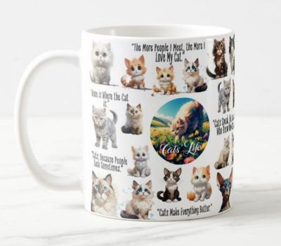 Cats Life - Ceramic Mug