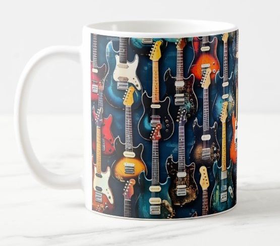 Guitars  - Ceramic Mug