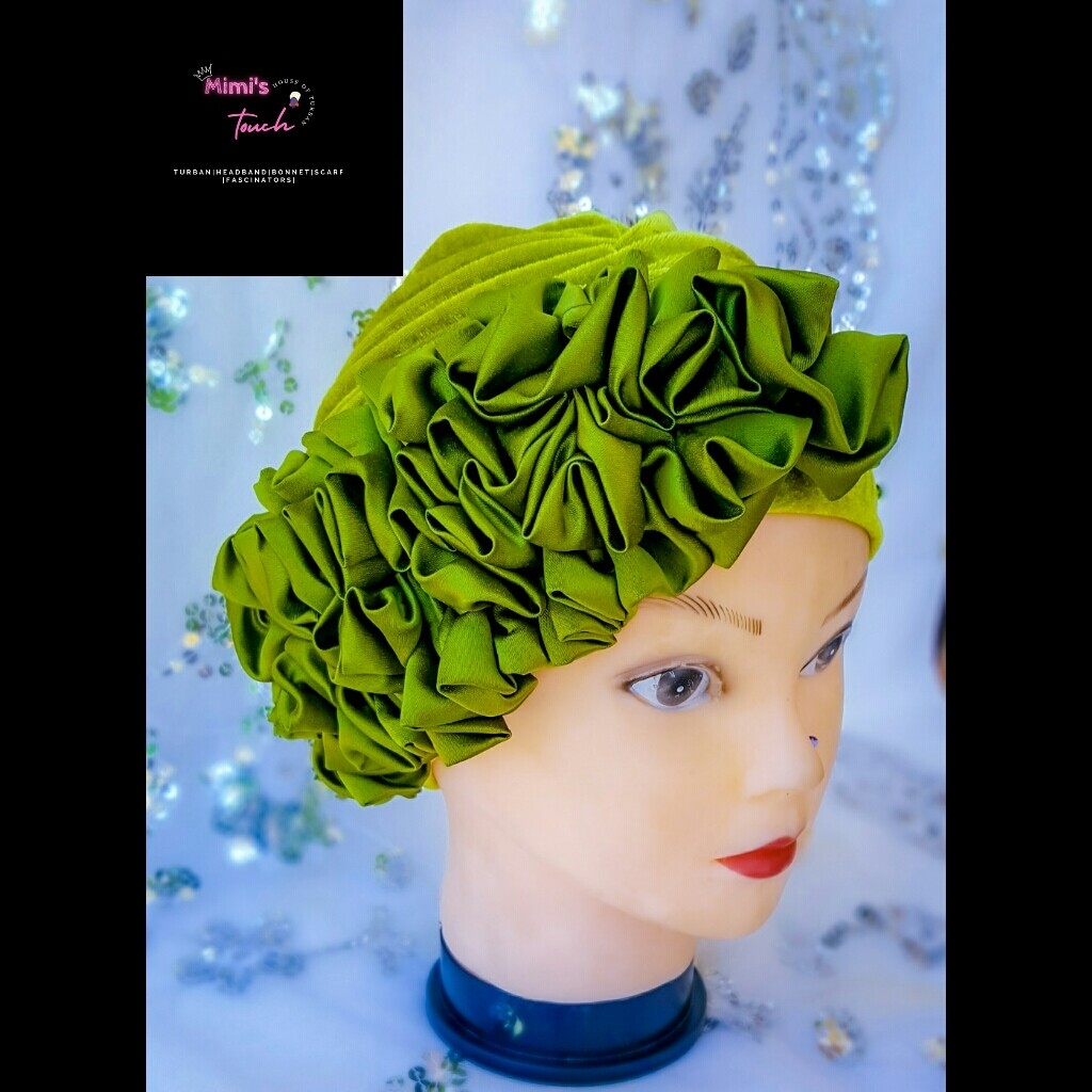 Stretchy INSTANT Pre-tied TURBAN