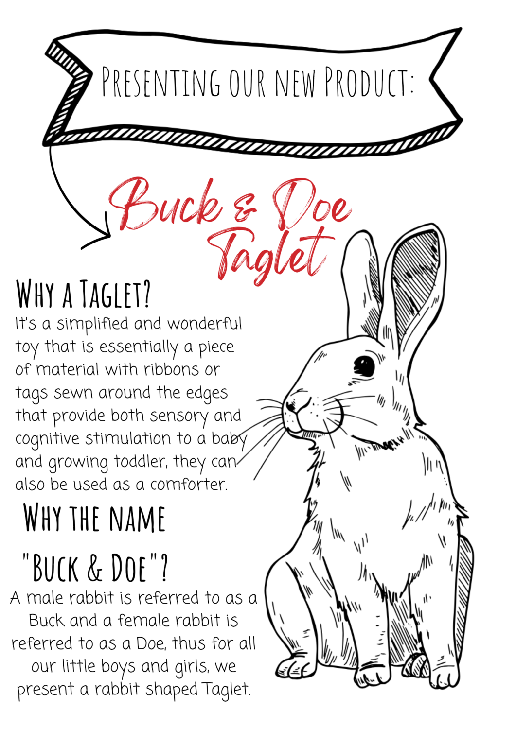 Buck &amp; Doe Taglet
