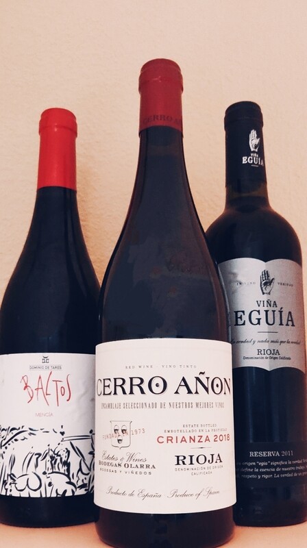 Tres Reyes:
Baltos - Cerro Anon - Vina Eguia
