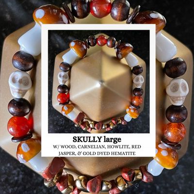 Mushroom Crystal Bracelet by Sweeder