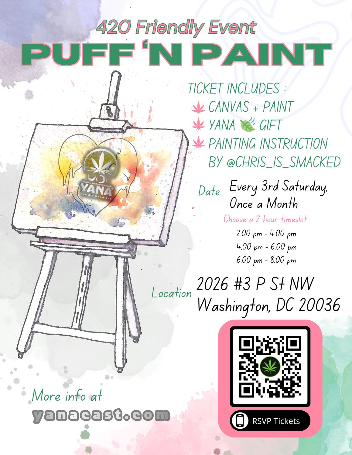 420 Event Series: Puff N&#39; Paint Workshop
