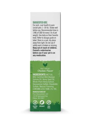 Pet CBD Oil Tincture: Relief &amp; Mobility
