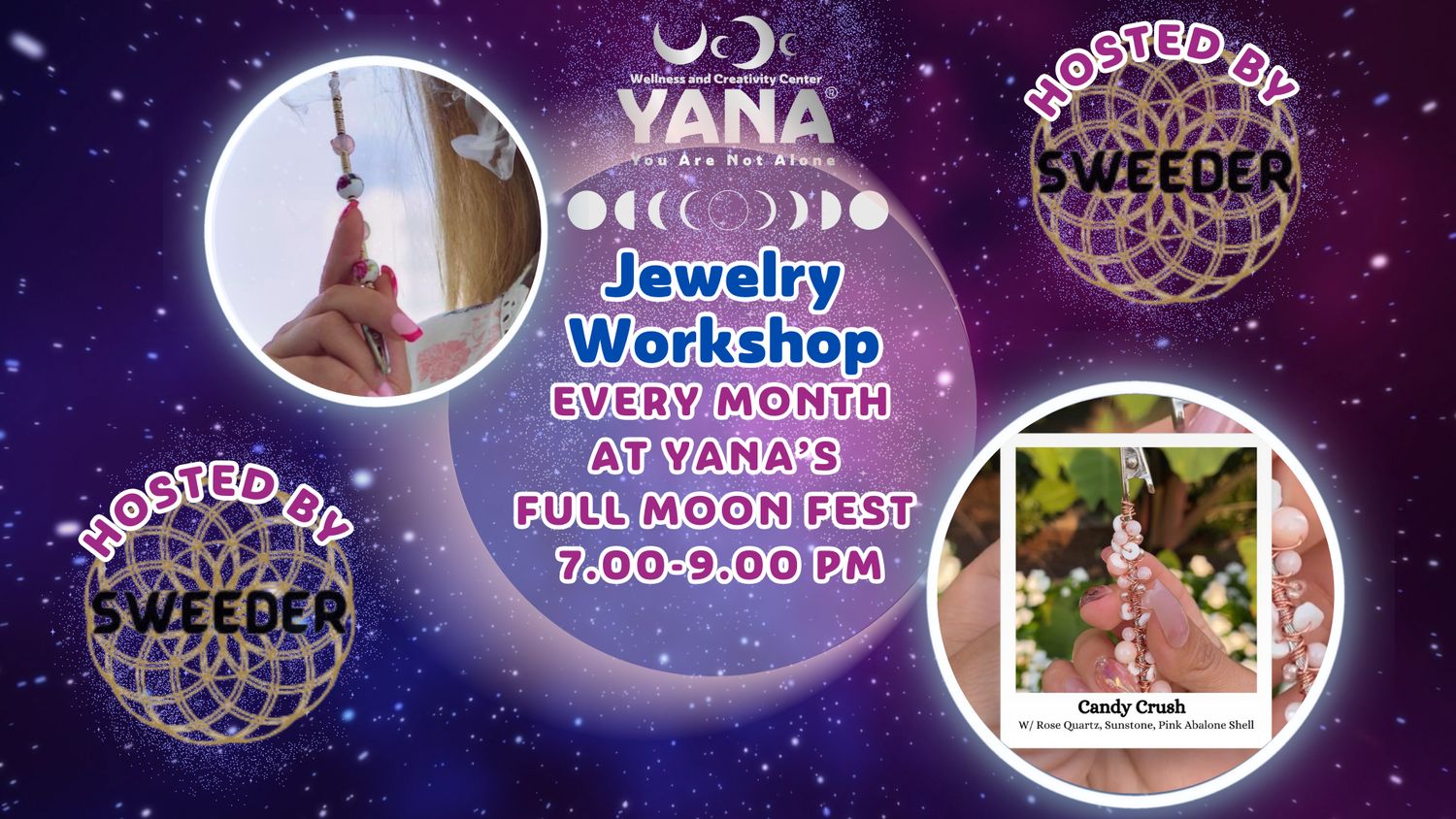 Sunday, April 20th - 420 Event Series: Jewelry Making Workshop - Creatives Market