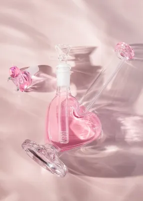 Smoking Device | Pink Heart Bong