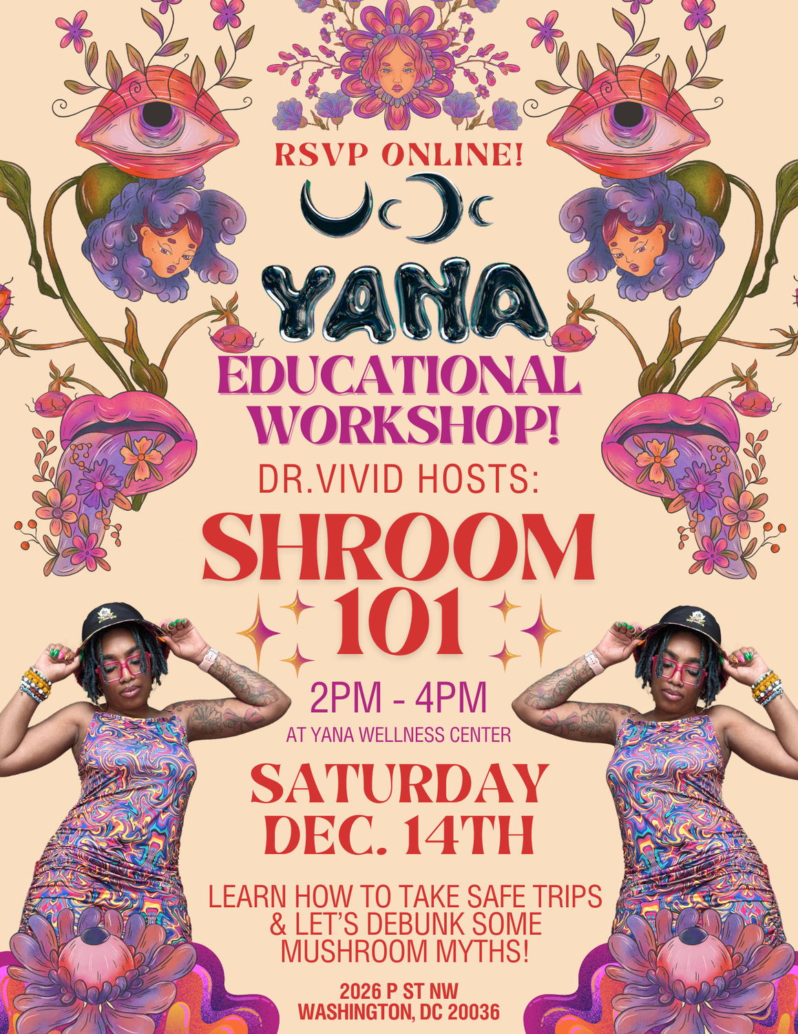 Event Series: 🍄 Shroom101 w/ Dr.Vivid