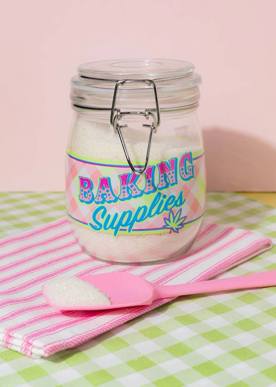“Baking Supplies” Stash Jar