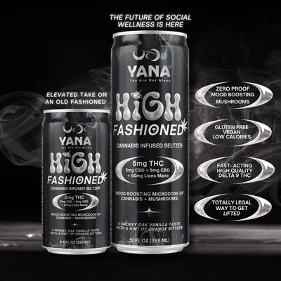 High Fashioned - THC Seltzer Drink