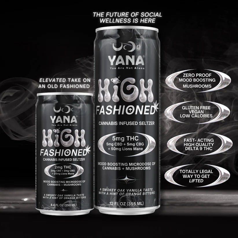High Fashioned - THC Seltzer Drink