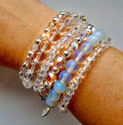 Reiki Charged Crystal Bracelets