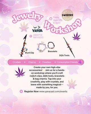 420 Event Series: Jewelry Making Workshop - Creatives Market
