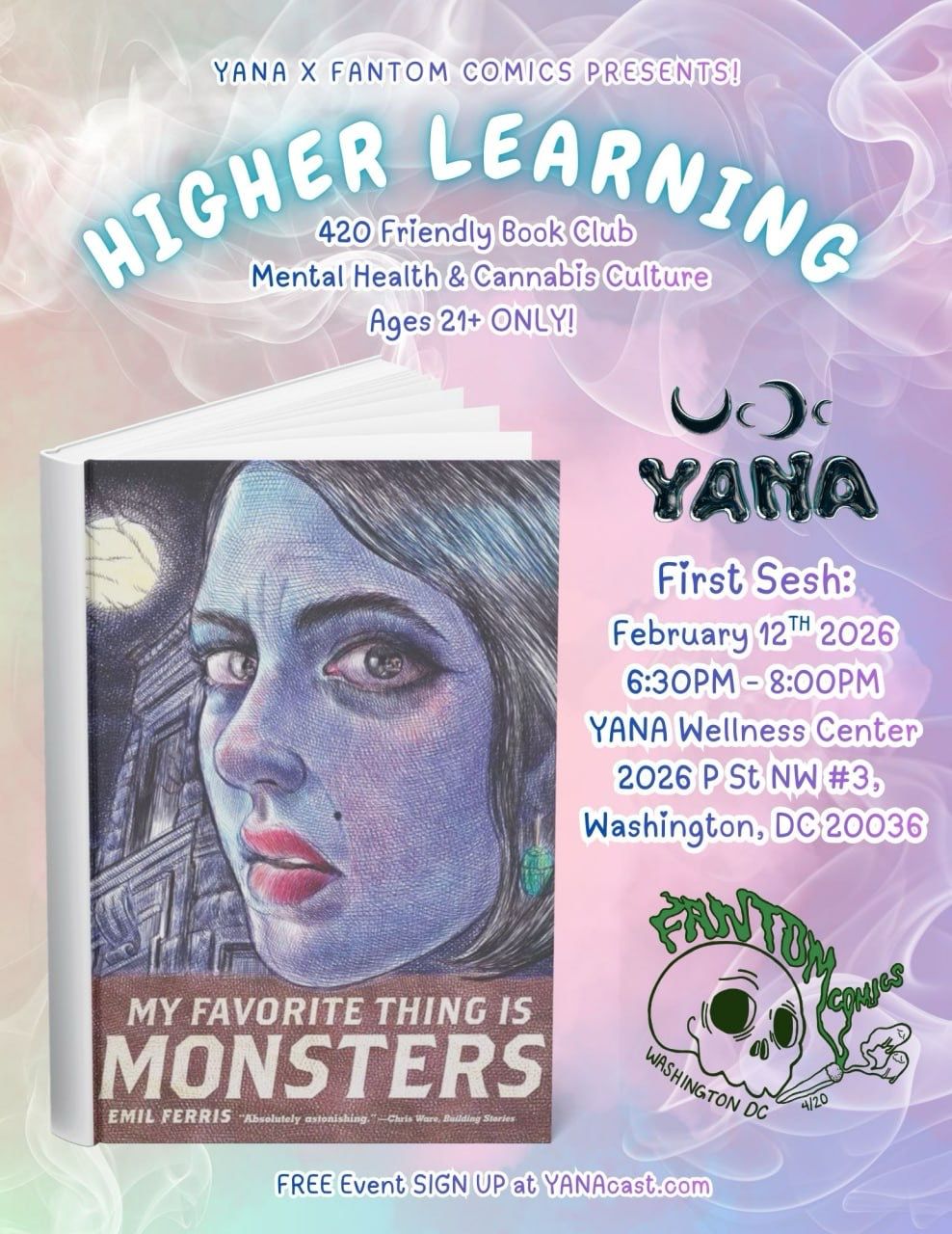 EVENT: Higher Learning | 420 Book Club