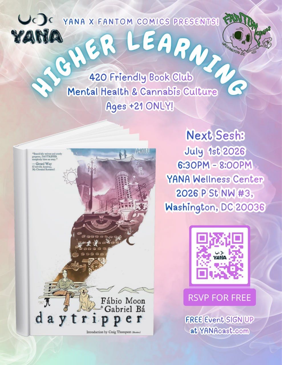 Event: Book Club - Higher Learning - Monthly Series