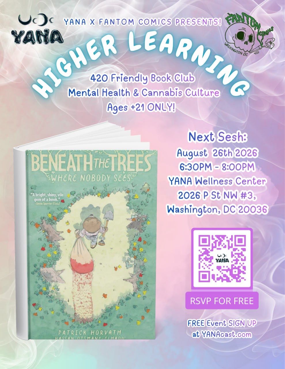 Event: Book Club - Higher Learning - Monthly Series