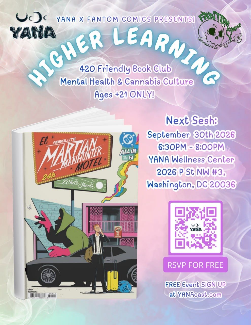 Event: Book Club - Higher Learning - Monthly Series