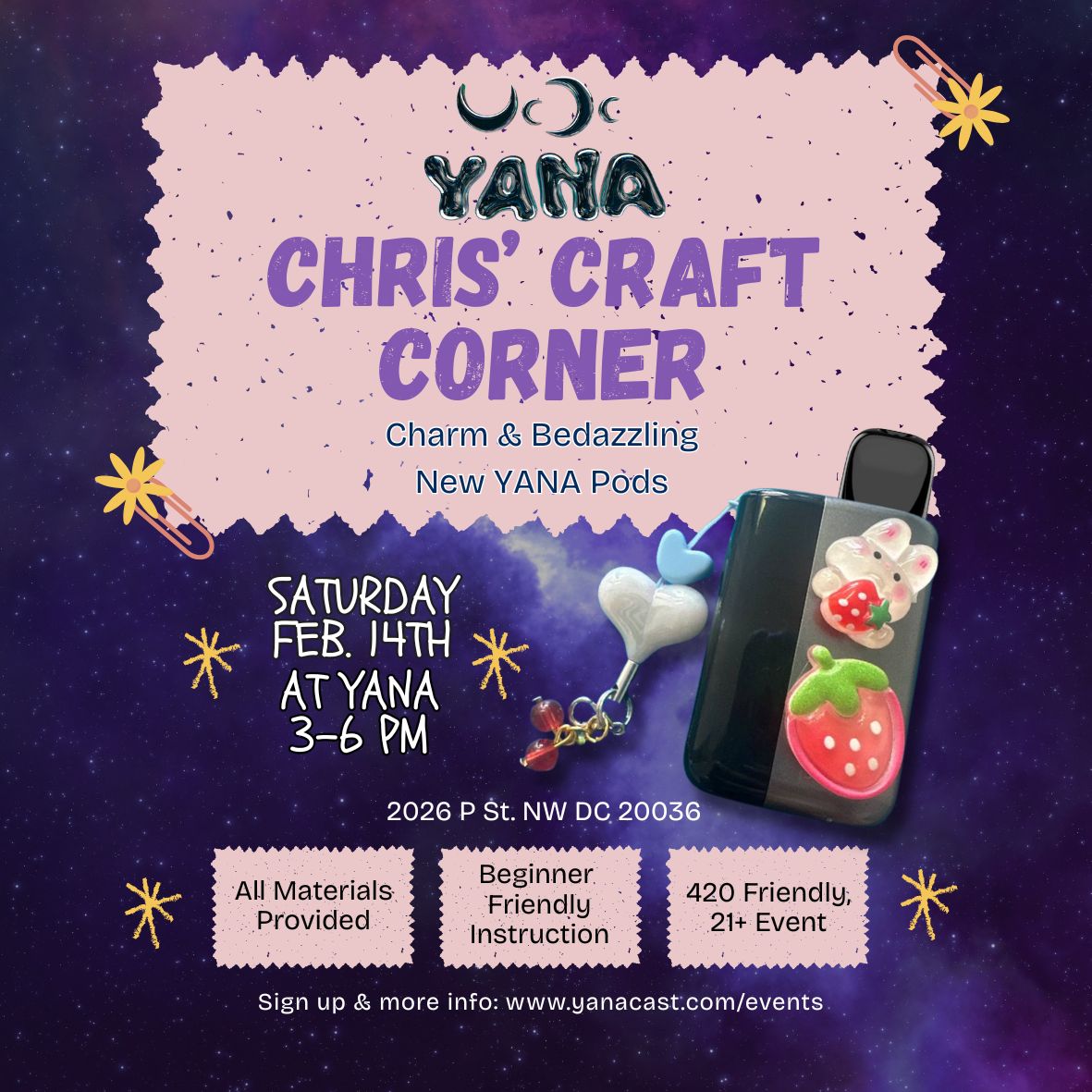 420 Event Series: Chris’ Craft Corner