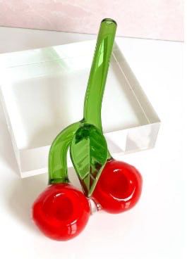Smoking Device | Double Bowl Cherry Pipe