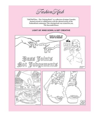 Book | Coloring Book - Puff Puff Pass
