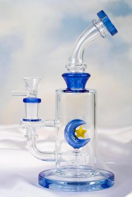 Smoking Device | Celestial Moon Dab Rig Bubbler by CannaStyle