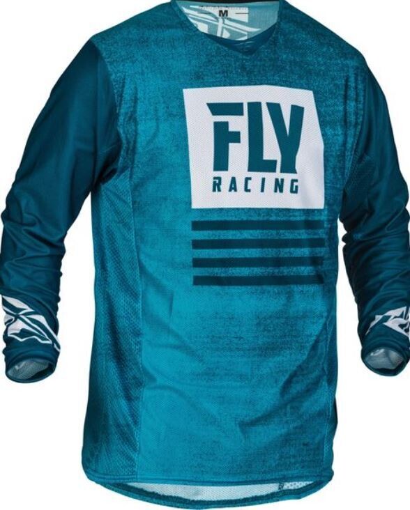 FLY RACING KINETIC MESH NOIZ JERSEY BLUE/NAVY