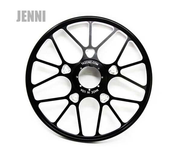 TKI BILLET 8 INCH WHEEL (SOLD INDIVIDUALLY)