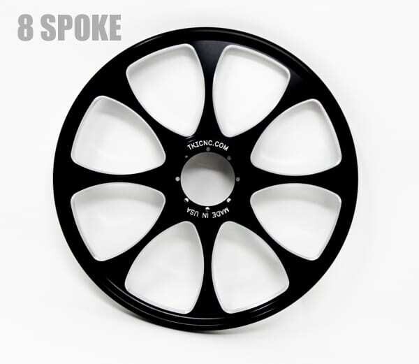 TKI BILLET 10 INCH WHEEL (SOLD INDIVIDUALLY)