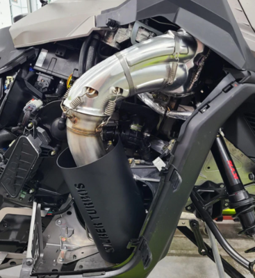 2023+ SKI-DOO GEN5 TURBO LIGHTWEIGHT SILENCER (LESS THAN 7 POUNDS!) W/ COOKER