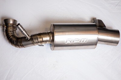 POLARIS RMK AXYS 850 &amp; 900R TITANIUM SNOWMOBILE RACE WEIGHT SILENCER AXYS 850 2019-2023