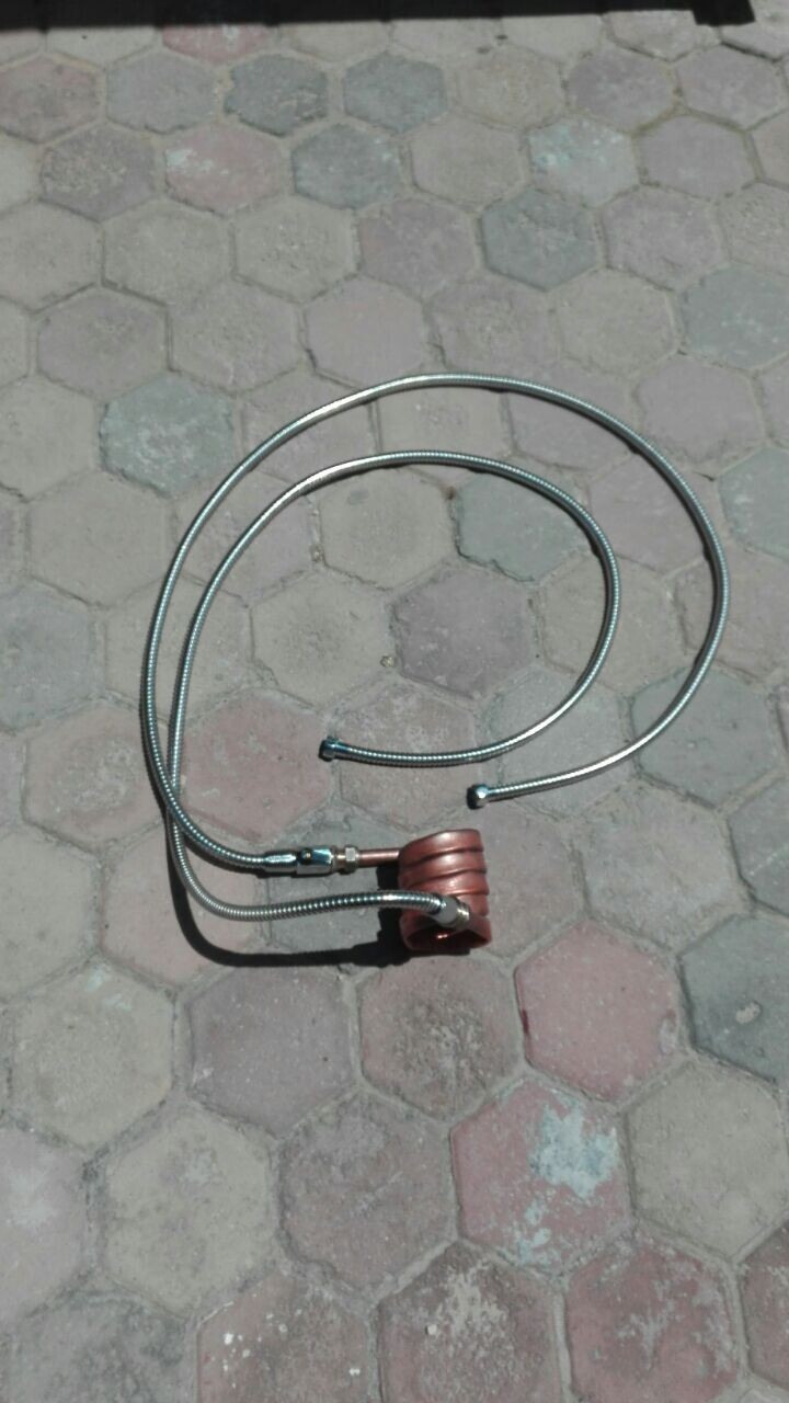 Water heating coil